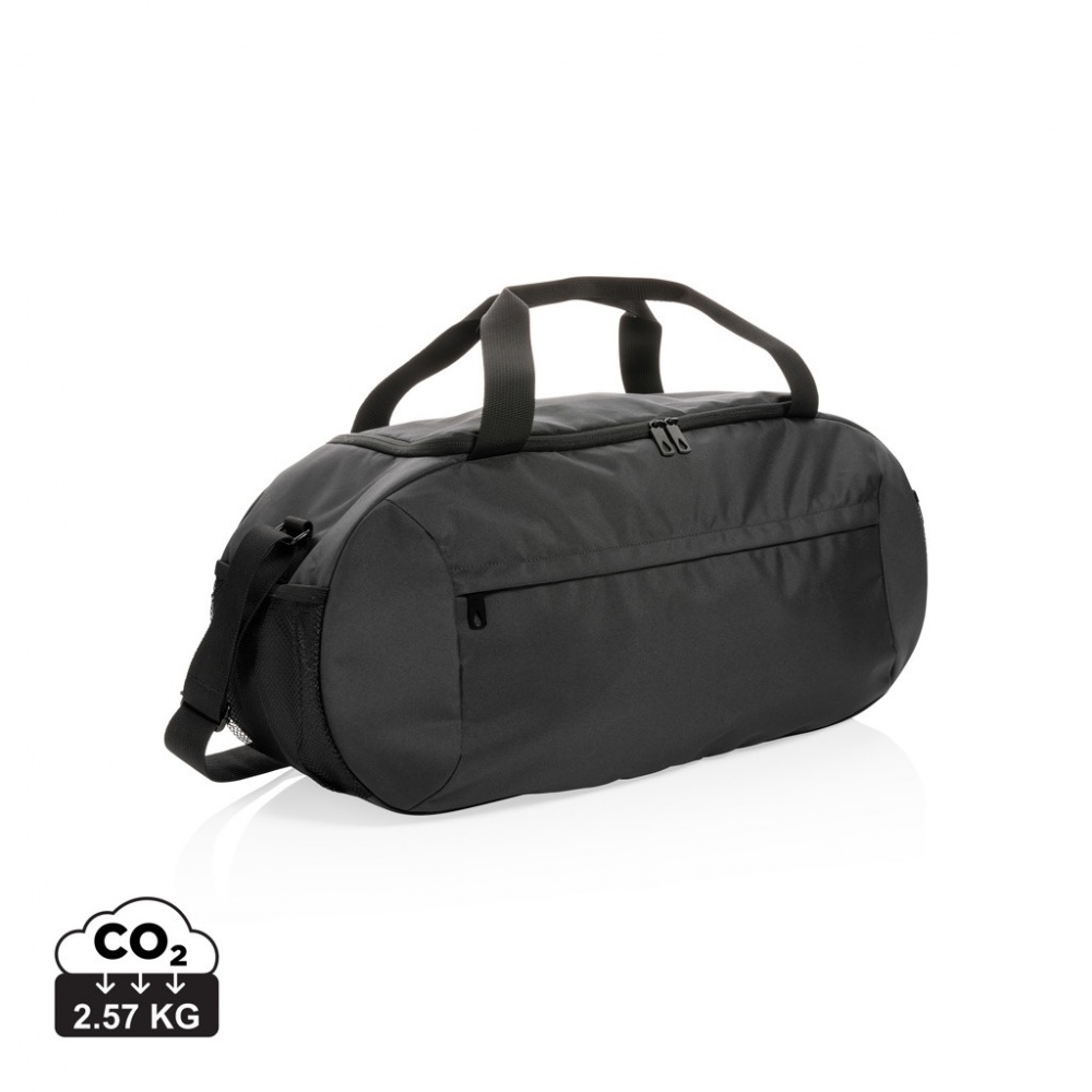 Logotrade promotional gift image of: Impact AWARE™ RPET modern sports duffel