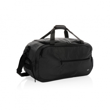 Logo trade corporate gifts picture of: Swiss Peak AWARE™ RPET sports duffel bag