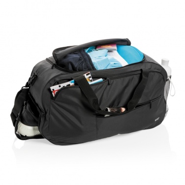 Logotrade advertising product picture of: Swiss Peak AWARE™ RPET sports duffel bag