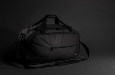 Logo trade promotional item photo of: Swiss Peak AWARE™ RPET sports duffel bag