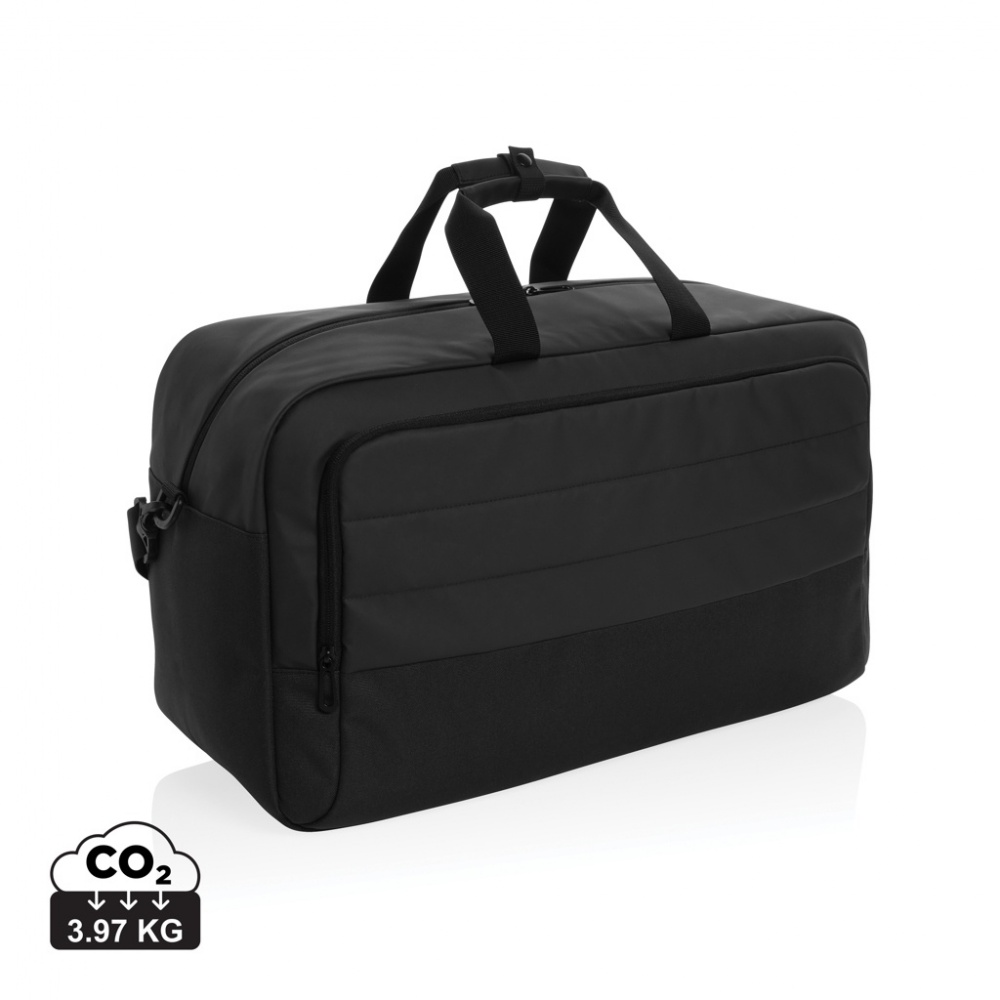Logo trade promotional products picture of: Armond AWARE™ RPET weekend duffel bag