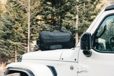 Logotrade advertising product image of: Armond AWARE™ RPET weekend duffel bag