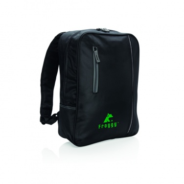 Logo trade promotional giveaways image of: The City Backpack