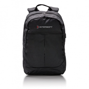 Logo trade promotional gifts image of: Power USB laptop backpack