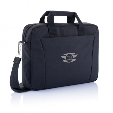 Logo trade promotional item photo of: 15.4” exhibition laptop bag PVC free
