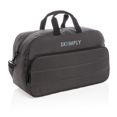 Logo trade promotional gifts picture of: Impact AWARE™ RPET weekend duffel