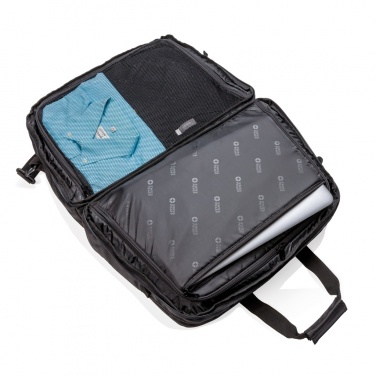 Logo trade business gift photo of: Swiss Peak RFID duffle with suitcase opening