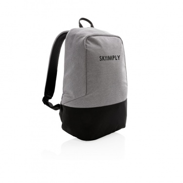 Logo trade corporate gift photo of: Standard RFID anti theft backpack PVC free
