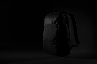 Logotrade promotional gift picture of: Swiss Peak AWARE™ RPET 15.6 inch day pack