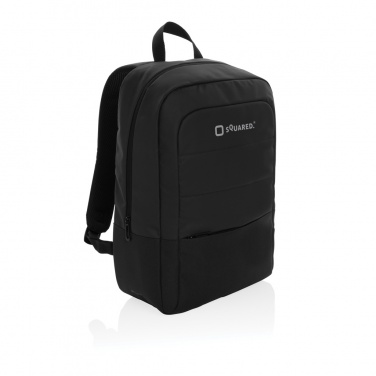 Logo trade promotional gifts picture of: Armond AWARE™ RPET 15.6 inch standard laptop backpack