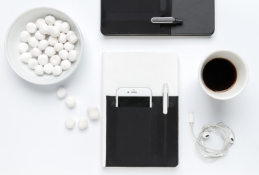 Logotrade corporate gift picture of: A5 Deluxe notebook with smart pockets