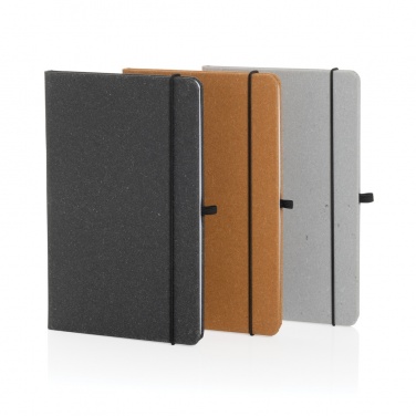 Logotrade corporate gift picture of: Recycled leather hardcover notebook A5