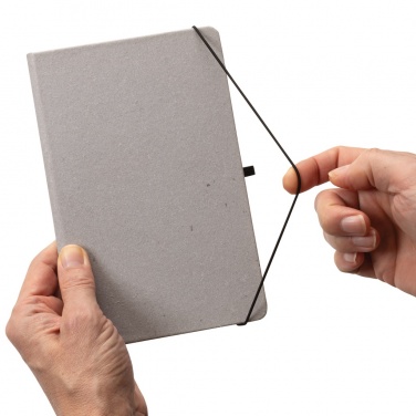 Logotrade promotional product picture of: Recycled leather hardcover notebook A5
