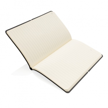 Logo trade promotional items picture of: Modern deluxe softcover A5 notebook