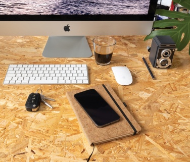 Logotrade promotional item picture of: Cork hardcover notebook A5