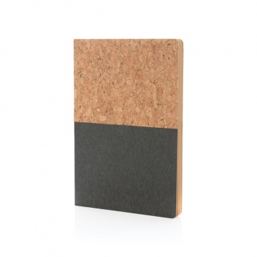 Logotrade corporate gift image of: A5 cork & kraft notebook