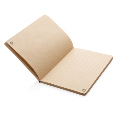 Logotrade promotional product image of: A5 cork & kraft notebook
