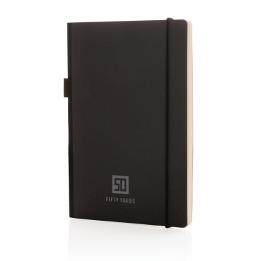 Logotrade promotional giveaway picture of: A5 deluxe kraft hardcover notebook