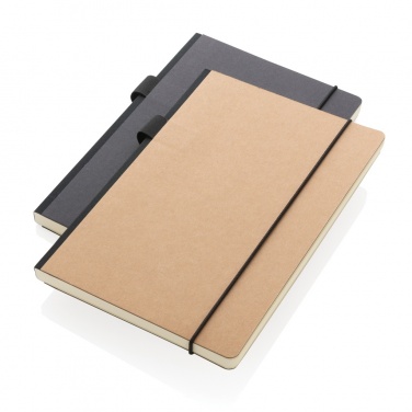 Logotrade promotional item image of: A5 deluxe kraft hardcover notebook