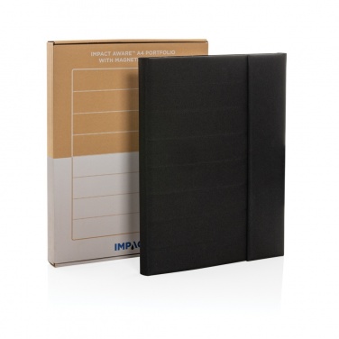Logotrade promotional merchandise picture of: Impact Aware™ A4 portfolio with magnetic closure