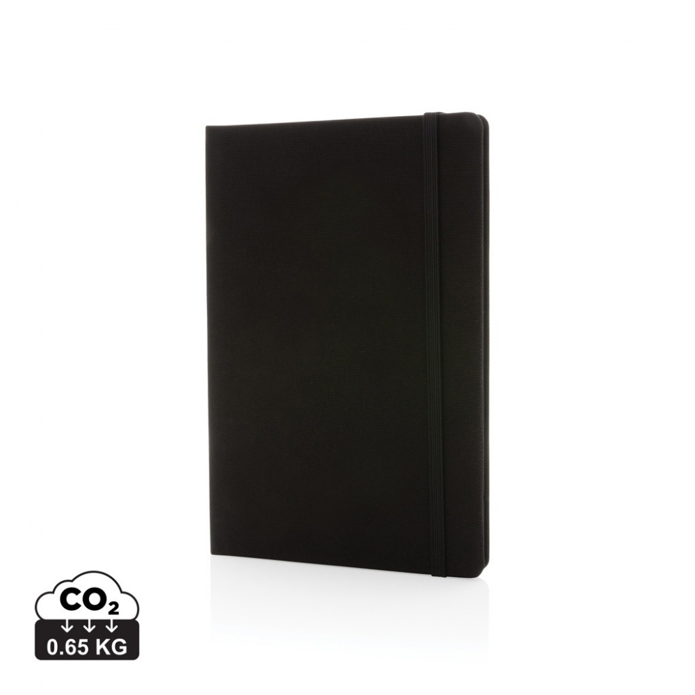 Logo trade promotional products image of: GRS certified RPET A5 notebook