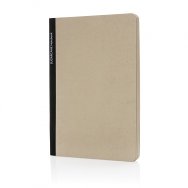 Logotrade promotional gift image of: Stylo Sugarcane paper A5 Notebook