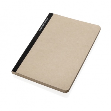 Logo trade promotional merchandise image of: Stylo Sugarcane paper A5 Notebook