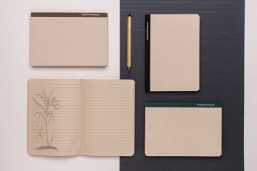Logotrade promotional giveaway picture of: Stylo Sugarcane paper A5 Notebook