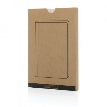 Logo trade promotional items picture of: Stylo Sugarcane paper A5 Notebook