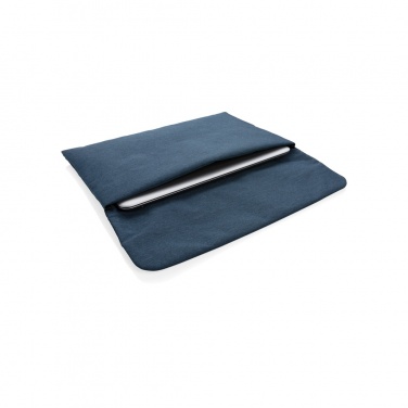Logo trade promotional giveaways image of: Magnetic closing 15.6" Laptop sleeve PVC free