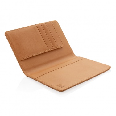 Logotrade promotional giveaway image of: Cork secure RFID passport cover