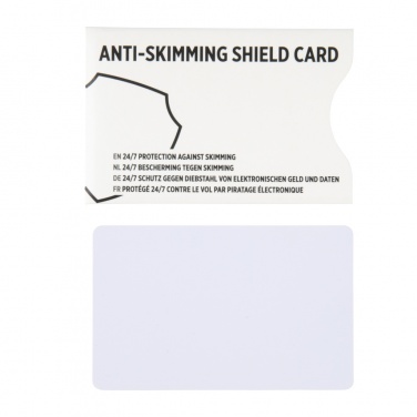 Logotrade business gifts photo of: Anti-skimming RFID shield card with active jamming chip