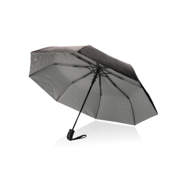 Logotrade promotional item image of: 21" Impact AWARE™ RPET 190T Pongee dual colour mini umbrella