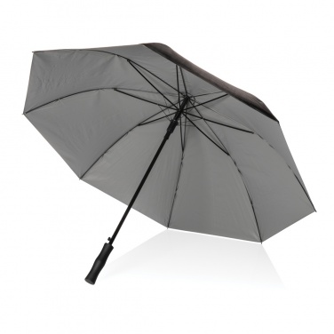 Logotrade promotional merchandise image of: 27" Impact AWARE™ RPET 190T dual colour auto open umbrella