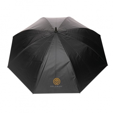 Logo trade promotional gifts picture of: 27" Impact AWARE™ RPET 190T dual colour auto open umbrella