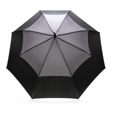 Logo trade promotional product photo of: 27" Impact AWARE™ RPET 190T auto open stormproof umbrella