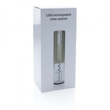 Logotrade advertising product image of: Electric wine opener - USB rechargeable