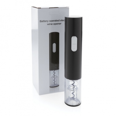 Logo trade promotional gifts picture of: Electric wine opener - battery operated