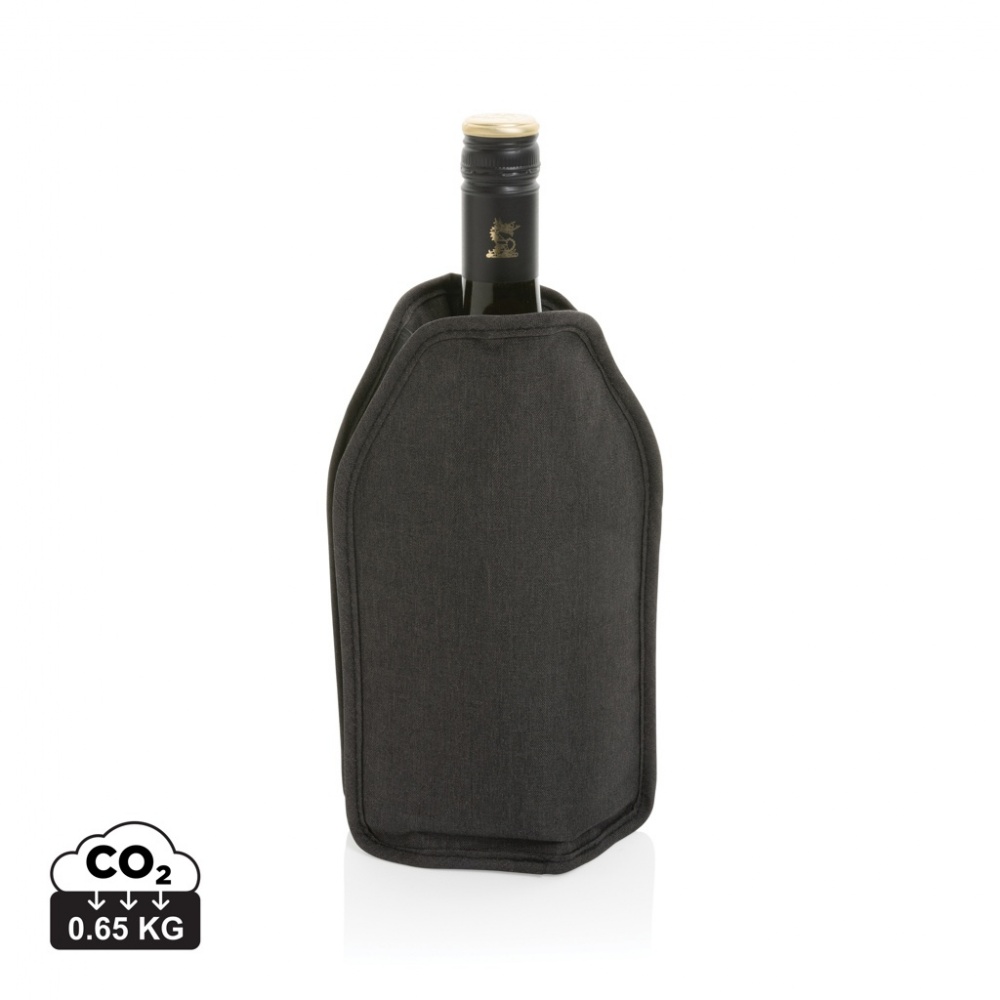 Logo trade promotional merchandise photo of: Vino AWARE™ RPET wine cooler sleeve