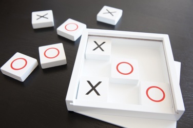 Logo trade promotional gift photo of: Deluxe Tic Tac Toe game