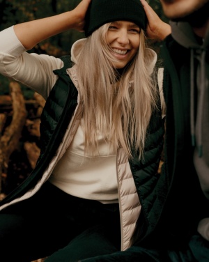 Logotrade promotional gift image of: Iqoniq Meru women recycled polyester bodywarmer