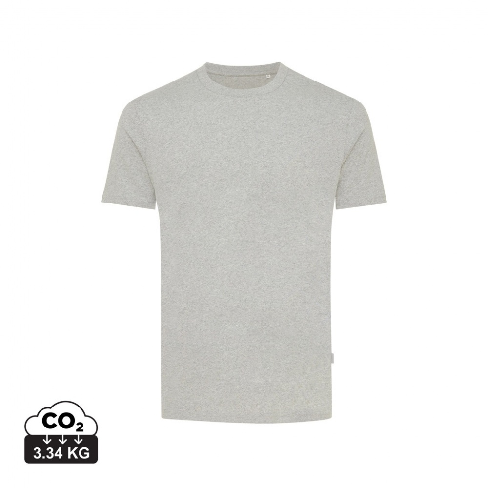 Logo trade advertising product photo of: Iqoniq Manuel recycled cotton t-shirt undyed