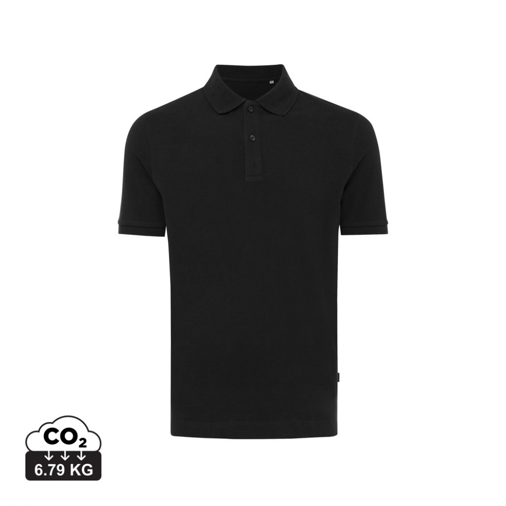 Logotrade promotional item picture of: Iqoniq Yosemite recycled cotton pique polo