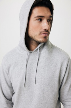 Logo trade promotional item photo of: Iqoniq Torres recycled cotton hoodie undyed