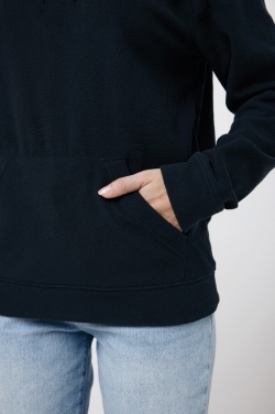 Logotrade promotional merchandise photo of: Iqoniq Trivor recycled polyester microfleece hoodie