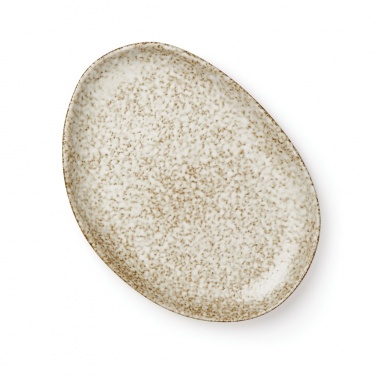 Logo trade promotional merchandise photo of: VINGA Nuvem stoneware serving plate