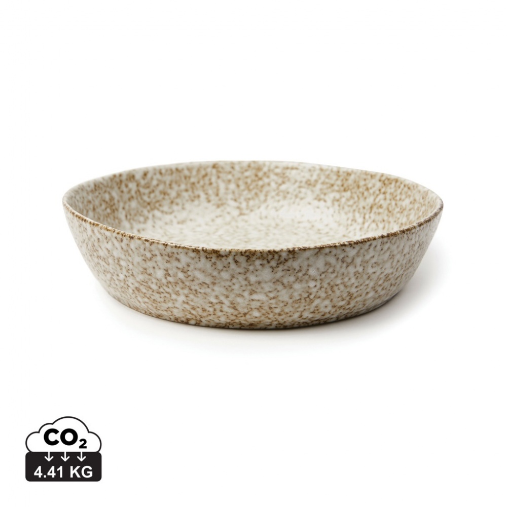 Logo trade promotional gifts image of: VINGA Nuvem stoneware serving bowl