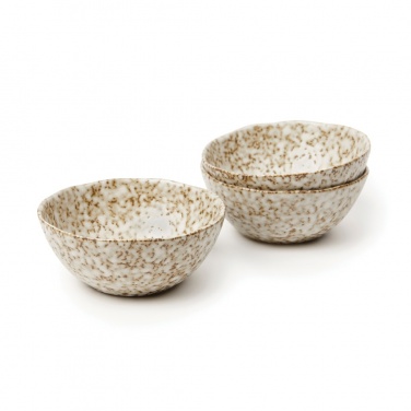 Logo trade promotional gifts image of: VINGA Nuvem stoneware mini bowl, 3 pcs set