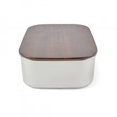 Logo trade corporate gifts image of: VINGA Ciro RCS recycled steel lunch box