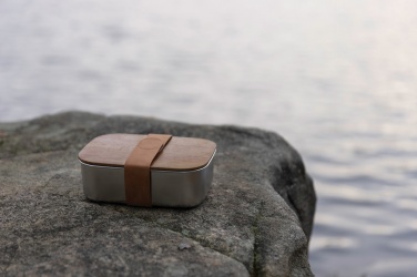 Logotrade promotional item image of: VINGA Ciro RCS recycled steel lunch box